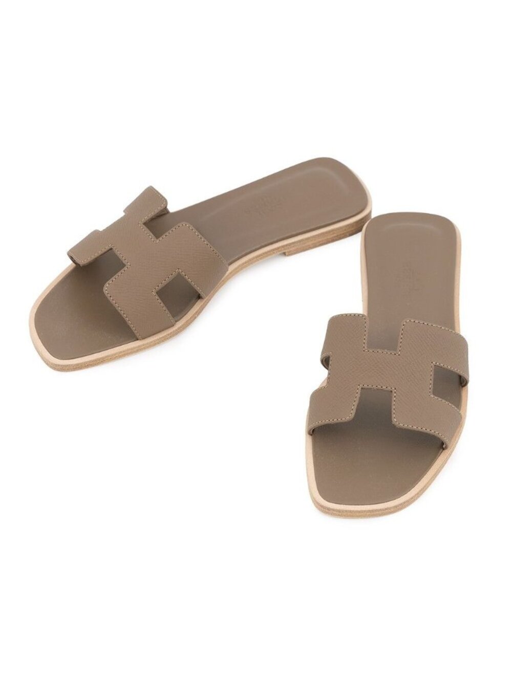 Hermes Sandals Oran Gray
